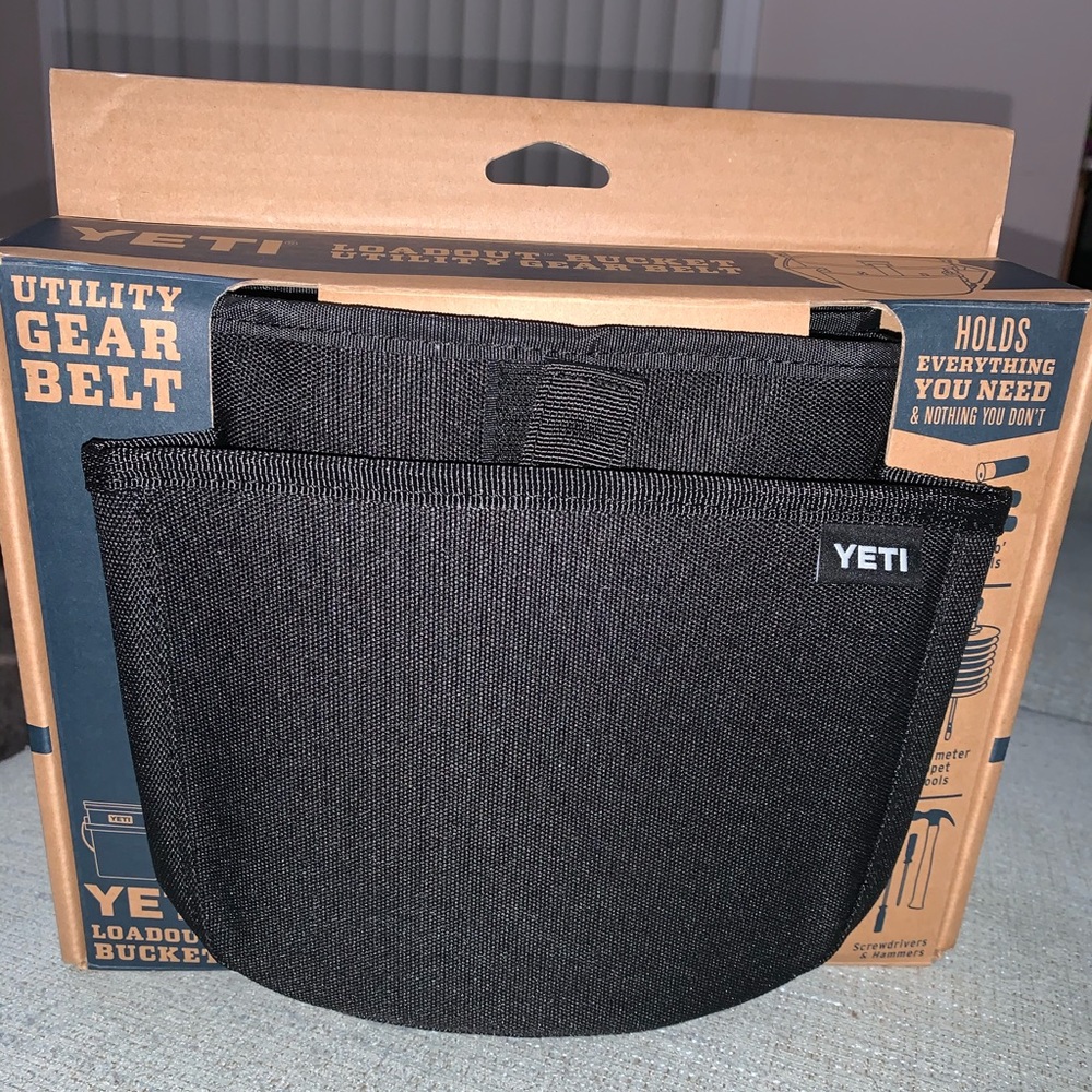 Yeti bucket utility gear belt